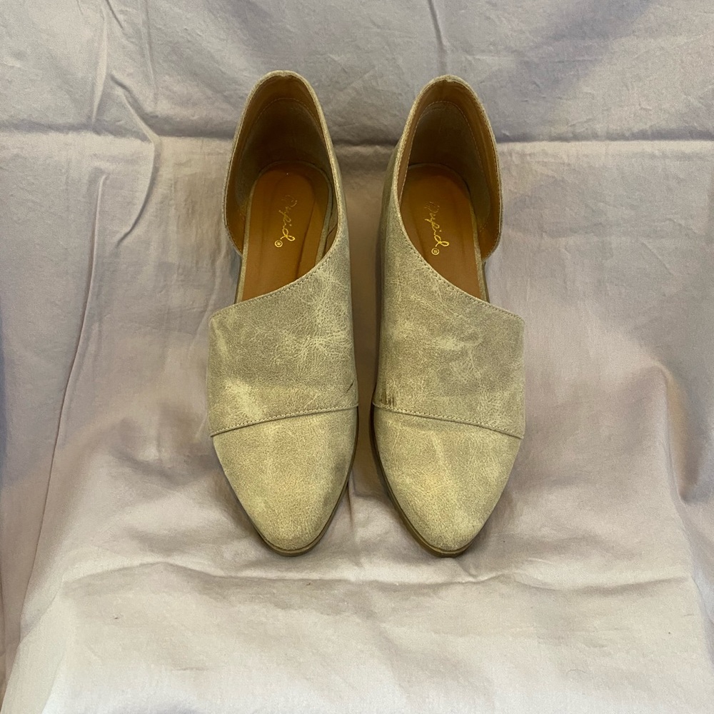 Dressy booties/loafers